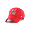 '47 Brand Kšiltovka Český Hokej Team '47 MVP Snapback Red '47 Brand Kšiltovka Český Hokej Team '47 MVP Snapback Red