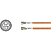 HELU TOPSERV® 112 707281 servo kábel 4 G 2.5 mm² + 2 x 1.5 mm², 500 m, oranžová; 707281 HELU TOPSERV® 112 707281 servo kábel 4 G 2.5 mm² + 2 x 1.5 mm², 500 m, oranžová; 707281