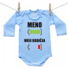 Boodyy Modré body s dlhým rukávom Batéria nabitá/vybitá rodičia s menom 86 (12-18 mesiacov) Boodyy Modré body s dlhým rukávom Batéria nabitá/vybitá rodičia s menom 86 (12-18 mesiacov)