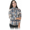 Dámska flanelová košeľa GBEP damske-40-m hneda