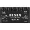 TESLA BLACK+ alkalická baterie AAA (LR03, mikrotužková, fólie) 24 ks 14032410 TESLA BLACK+ alkalická baterie AAA (LR03, mikrotužková, fólie) 24 ks 14032410