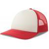 Atlantis | Kid Rapper-S 5 panelová Trucker šiltovka_33.0295 Farba: white/red, Veľkosť: onesize Atlantis | Kid Rapper-S 5 panelová Trucker šiltovka_33.0295 Farba: white/red, Veľkosť: onesize