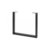Noha rámu GTV INDUSTRIA, obdélník, V 710 mm, Š 820 mm, profil 80 x 40, ocel, černá Noha rámu GTV INDUSTRIA, obdélník, V 710 mm, Š 820 mm, profil 80 x 40, ocel, černá