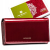 Peňaženka - Peterson Peterson Wallet Natural Leather Red PTN BC-411-Red-Women's Product (Peterson Veľký dámsky kožený kožený lak RFID) Peňaženka - Peterson Peterson Wallet Natural Leather Red PTN BC-411-Red-Women's Product (Peterson Veľký dámsky kožený kožený lak RFID)