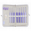 Sada háčikov Tulip Etimo Murasaki 2.0 - 6.0mm Ergonomická Rukoväť Japan Sada háčikov Tulip Etimo Murasaki 2.0 - 6.0mm Ergonomická Rukoväť Japan