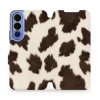 Flip pouzdro na mobil Vivo V70 FE - Mobiwear V166S, hnědá strakatá (Flip pouzdro, obal, kryt na mobil Vivo V70 FE, tenký design, silikonová vanička, stojánek) Flip pouzdro na mobil Vivo V70 FE - Mobiwear V166S, hnědá strakatá (Flip pouzdro, obal, kryt na mobil Vivo V70 FE, tenký design, silikonová vanička, stojánek)