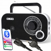 KUCHYNSKÉ RÁDIO SIEŤOVÉ/BATÉRIOVÉ FM AM BLUETOOTH BLOW RA12 ČIERNO-BIELE KUCHYNSKÉ RÁDIO SIEŤOVÉ/BATÉRIOVÉ FM AM BLUETOOTH BLOW RA12 ČIERNO-BIELE