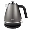Elektrická kanvica De'Longhi KBIN2001.TB 2000 W, 1,7 l, strieborná/sivá Elektrická kanvica De'Longhi KBIN2001.TB 2000 W, 1,7 l, strieborná/sivá