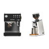 Ascaso Steel DUO PID, Black&Wood + Eureka Mignon Zero 65 Speedy, CR white Ascaso Steel DUO PID, Black&Wood + Eureka Mignon Zero 65 Speedy, CR white