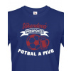 Pánske tričko s potlačou na futbal Víkendová predpoveď, Barva Modrá, Velikost 5XL Bezvatriko.cz 0438 Pánske tričko s potlačou na futbal Víkendová predpoveď, Barva Modrá, Velikost 5XL Bezvatriko.cz 0438