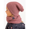 Unuo Unuo, Detská čiapka pletená Warm, Staroružová Veľkosť: M Unuo Unuo, Detská čiapka pletená Warm, Staroružová Veľkosť: M