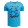 Chlapčenské tričko Under Armour UA B SPLIT BIG LOGO SS modrá|YMD Chlapčenské tričko Under Armour UA B SPLIT BIG LOGO SS modrá|YMD