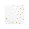 PartyDeco servítky zlaté srdiečka 33x33cm PartyDeco servítky zlaté srdiečka 33x33cm