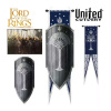 United Cutlery Lord of The Rings Replika 1/1 Gondorian Shield a flag 113 cm United Cutlery Lord of The Rings Replika 1/1 Gondorian Shield a flag 113 cm