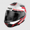 Výklopná prilba Moto prilba Nolan N100-6 Surveyor Metal biela/červená/čierna col.23 S Výklopná prilba Moto prilba Nolan N100-6 Surveyor Metal biela/červená/čierna col.23 S