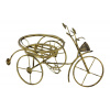 Stojan na kvety - Kvetinový bicykel Stojan na medenom hrnci 55cm (Stojan na kvety - Kvetinový bicykel Stojan na medenom hrnci 55cm)