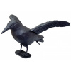 Plašič vtákov - havran s otvorenými krídlami na podstavci Plašič vtákov - havran s otvorenými krídlami na podstavci