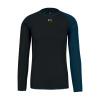 KARPOS Cyklistické tričko s dlhým rukávom - DINAMICO OCTA - čierna KARPOS Cyklistické tričko s dlhým rukávom - DINAMICO OCTA - čierna