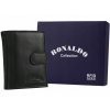 Peňaženka - Ronaldo Peňaženka Prírodná koža čierna 0800L -D čierna - mužský produkt (Klasická mužská peňaženka Skutočná koža zastávka RFID) Peňaženka - Ronaldo Peňaženka Prírodná koža čierna 0800L -D čierna - mužský produkt (Klasická mužská peňaženka Skutočná koža zastávka RFID)