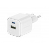Swissten sieťový adaptér gan 1x usb-c 35w pd + 1x usb-a 27w qc - biely 14537250 Swissten sieťový adaptér gan 1x usb-c 35w pd + 1x usb-a 27w qc - biely 14537250