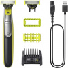 Philips OneBlade 360 QP2834/23 zastřihovač na tvář a tělo, voděodolný, 2 nástavce, akumulátorový provoz QP2834/23 Philips OneBlade 360 QP2834/23 zastřihovač na tvář a tělo, voděodolný, 2 nástavce, akumulátorový provoz QP2834/23