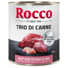 Rocco Classic Trio di Carne - 6 x 800 g - hovädzie, kuracie a teľacie Rocco Classic Trio di Carne - 6 x 800 g - hovädzie, kuracie a teľacie