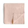 Mushie Mušelínová zavinovačka z organickej bavlny: Blush Mushie Mušelínová zavinovačka z organickej bavlny: Blush