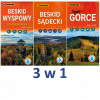 BESKID WYSPOWY MAPA TURYSTYCZNA LAMINOWANA Compass BESKID WYSPOWY MAPA TURYSTYCZNA LAMINOWANA Compass