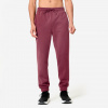 DOMYOS Pánske hrejivé tepláky bordové 2XL (W43 L34) DOMYOS Pánske hrejivé tepláky bordové 2XL (W43 L34)