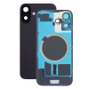 Apple iPhone 16 Plus - Sklo Zadného Housingu + Sklíčko Kamery + Kovový Pliešok + Magsafe Magnet (Black), Black Apple iPhone 16 Plus - Sklo Zadného Housingu + Sklíčko Kamery + Kovový Pliešok + Magsafe Magnet (Black), Black