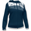 Joma Dámska mikina SUPERNOVA II HOODIE JACKET DARK NAVY-WHITE Veľkosť: XS Joma Dámska mikina SUPERNOVA II HOODIE JACKET DARK NAVY-WHITE Veľkosť: XS