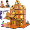 Veľká sada magnetických stavebných kociek 3D panely Magnetic Tiles 81 ks Veľká sada magnetických stavebných kociek 3D panely Magnetic Tiles 81 ks