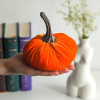 Plyšová tekvica malá 12 cm - oranžová farba Plyšová tekvica malá 12 cm - oranžová farba