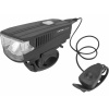 Svietidlo na bicykel, 350lm, 1,2Ah Li-Po, IPX4, microUSB nabíjanie, klaksón, EXTOL LIGHT Svietidlo na bicykel, 350lm, 1,2Ah Li-Po, IPX4, microUSB nabíjanie, klaksón, EXTOL LIGHT