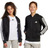 Detská mikina adidas Essentials Full-Zip čierno-biela JD6494 152CM Detská mikina adidas Essentials Full-Zip čierno-biela JD6494 152CM