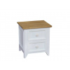 Nočný stolík PROVENCE SN2P z masivu biely Barevné provedení: Bílá Nočný stolík PROVENCE SN2P z masivu biely Barevné provedení: Bílá