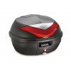 K355N MONOLOCK topcase, KAPPA (35L, černý nelakovaný + červená odrazka) K355N MONOLOCK topcase, KAPPA (35L, černý nelakovaný + červená odrazka)