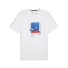 Pánske Tričko s krátkym rukávom PUMA BMW MMS CAR GRAPHIC TEE 2 62415802 – Biela Pánske Tričko s krátkym rukávom PUMA BMW MMS CAR GRAPHIC TEE 2 62415802 – Biela