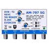 Anténní zesilovač EVERCON AM-797 5G 40dB 2TV Anténní zesilovač EVERCON AM-797 5G 40dB 2TV