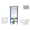 Geberit Duofix Set predstenovej inštalácie, klozetu Oudee Vortex a dosky softclose, tlačidlo Delta01, matný chróm SANI11CA1151B Geberit Duofix Set predstenovej inštalácie, klozetu Oudee Vortex a dosky softclose, tlačidlo Delta01, matný chróm SANI11CA1151B