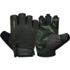 RDX Vzpěračské rukavice T2 Half, armádní zelené, M RDX Vzpěračské rukavice T2 Half, armádní zelené, M
