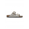 Kožené šľapky Birkenstock Arizona Big Buckle 1029391 sivá EUR 36 Kožené šľapky Birkenstock Arizona Big Buckle 1029391 sivá EUR 36