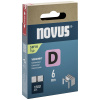 Novus Tools 042-0788 svorky z plochého drátu Typ 53F 1200 ks Rozměry (d x š) 6 mm x 11.3 mm Novus Tools 042-0788 svorky z plochého drátu Typ 53F 1200 ks Rozměry (d x š) 6 mm x 11.3 mm