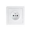 Solight zásuvka Slim, bílá Solight zásuvka Slim, bílá