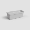 Truhlík CAPRI, se zásob. na vodu, 50cm, plast, sv.šedá|LIGHT GREY|Artevasi Truhlík CAPRI, se zásob. na vodu, 50cm, plast, sv.šedá|LIGHT GREY|Artevasi