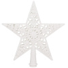 Hviezda na stromček 21cm biela, vianočná ozdoba Hviezda na stromček 21cm biela, vianočná ozdoba