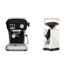 Ascaso Dream ONE, Dark Black + Eureka Mignon Silenzio 55, CR white Ascaso Dream ONE, Dark Black + Eureka Mignon Silenzio 55, CR white