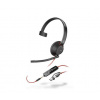 Poly náhlavní souprava Blackwire 5210, 3,5 mm jack + USB-C/A adaptér, mono 8X230AA HP Poly náhlavní souprava Blackwire 5210, 3,5 mm jack + USB-C/A adaptér, mono 8X230AA HP