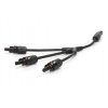 MOREDAY Konektor typu MC4 Y (vidlica) - 1000V/20A (2,5-6 mm²) Veľkosť: 3v1 samec MOREDAY Konektor typu MC4 Y (vidlica) - 1000V/20A (2,5-6 mm²) Veľkosť: 3v1 samec