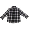 Star Long-Sleeve Flannel Patterned Shirt Black/White 3-4 roky Star Long-Sleeve Flannel Patterned Shirt Black/White 3-4 roky